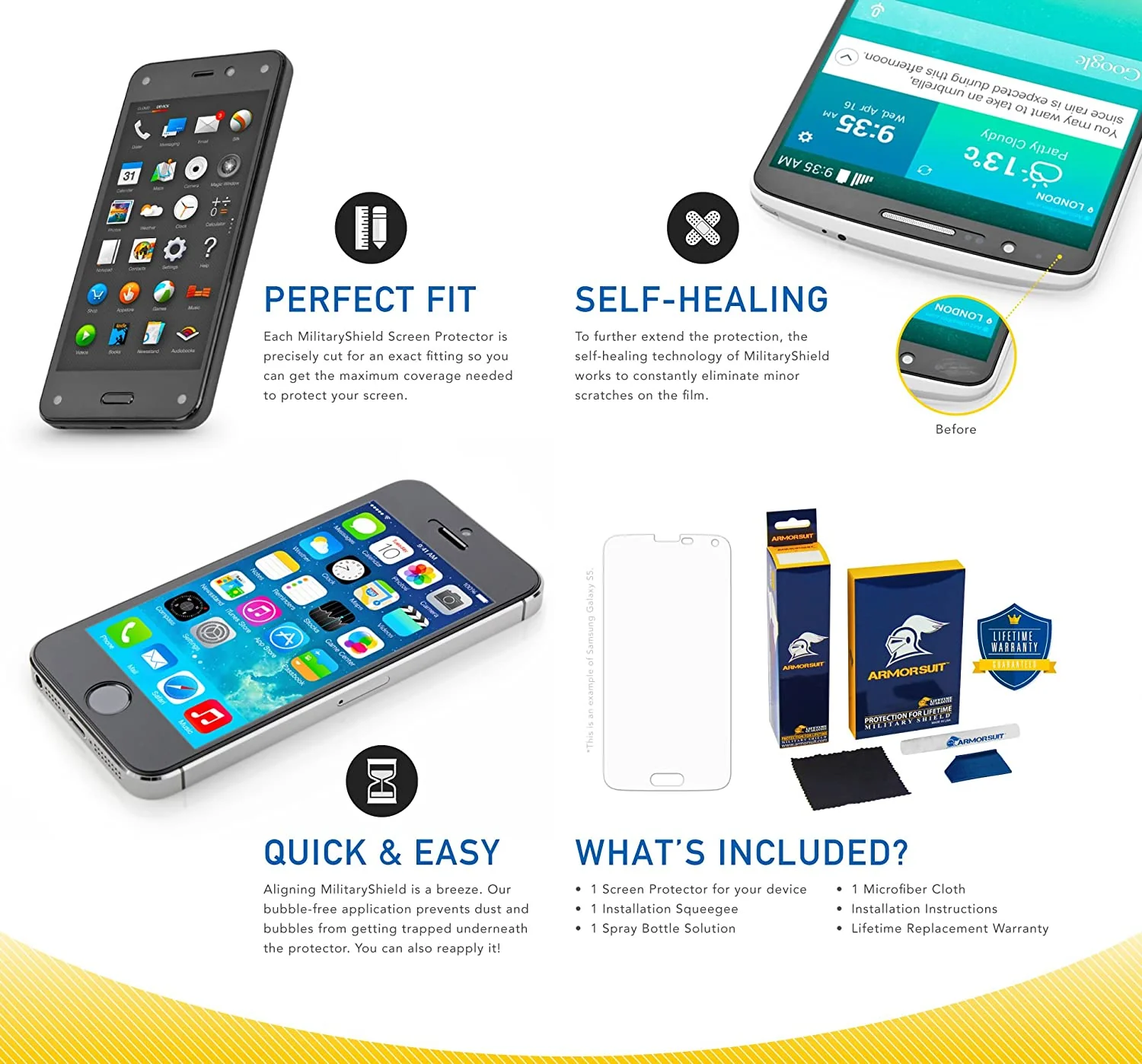 [2-Pack]Google Nexus One Screen Protector - Image 5